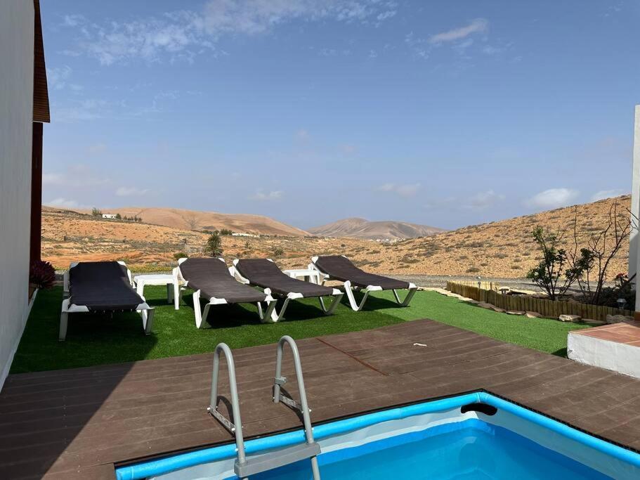 Private Villa With Pool In The Mountains Pájara Extérieur photo
